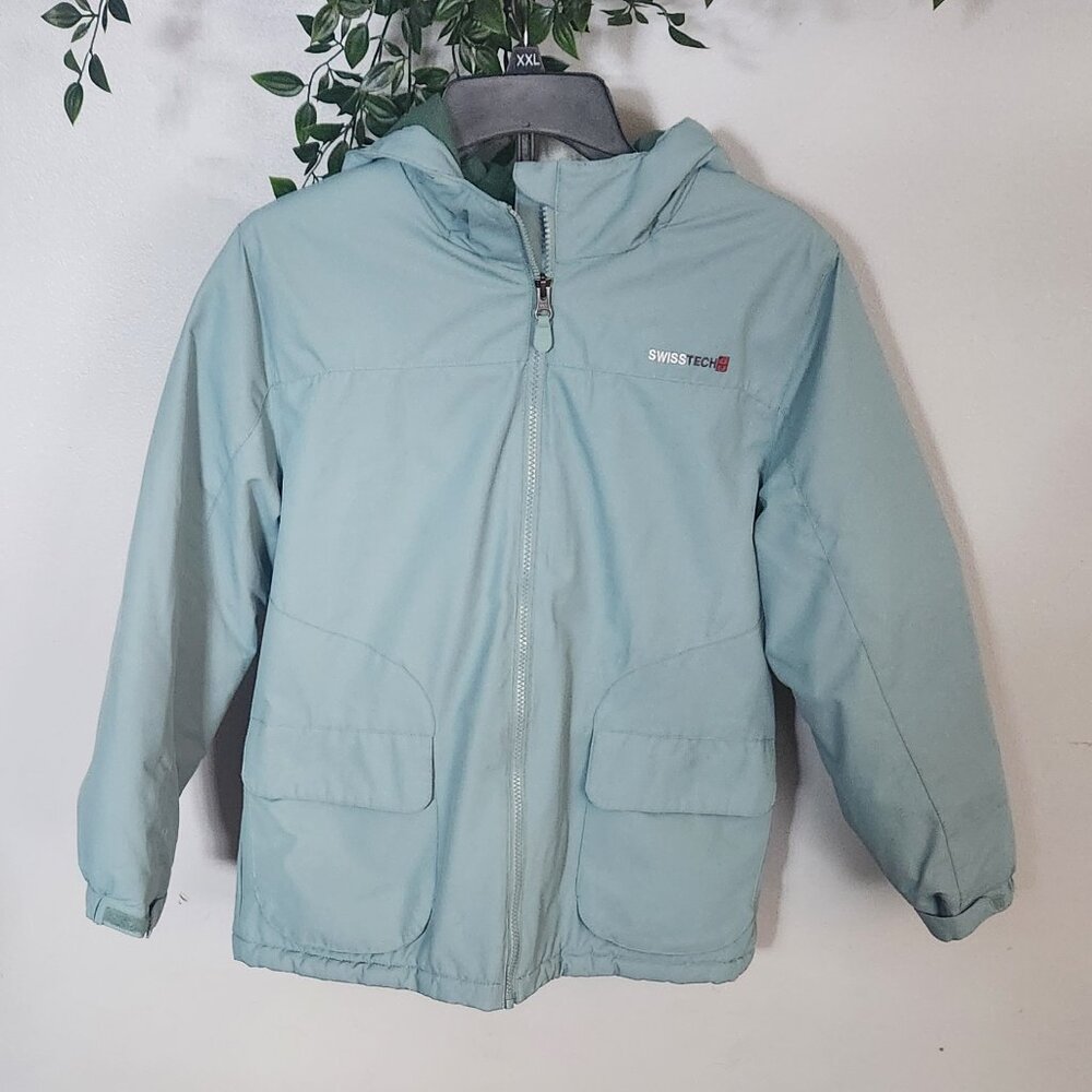 Thick Swiss Tech Fleece Lined Coat